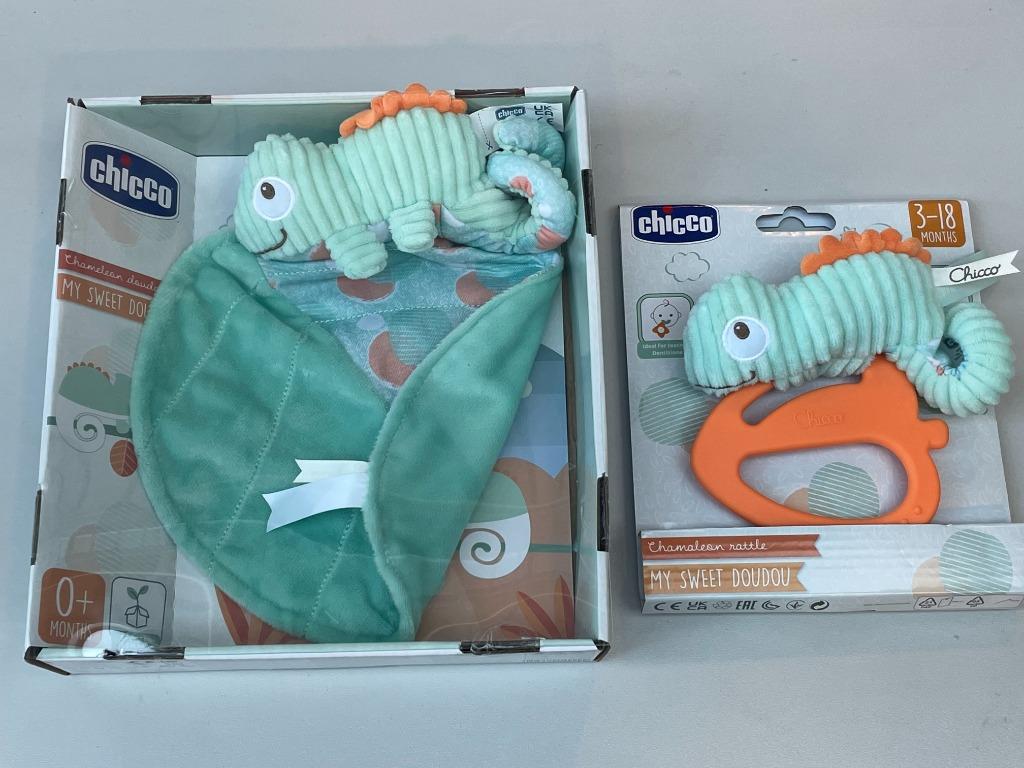 Set baby bijtring knuffeldoek Chicco NIEUW, Kinderen en Baby's, Ophalen, Nieuw