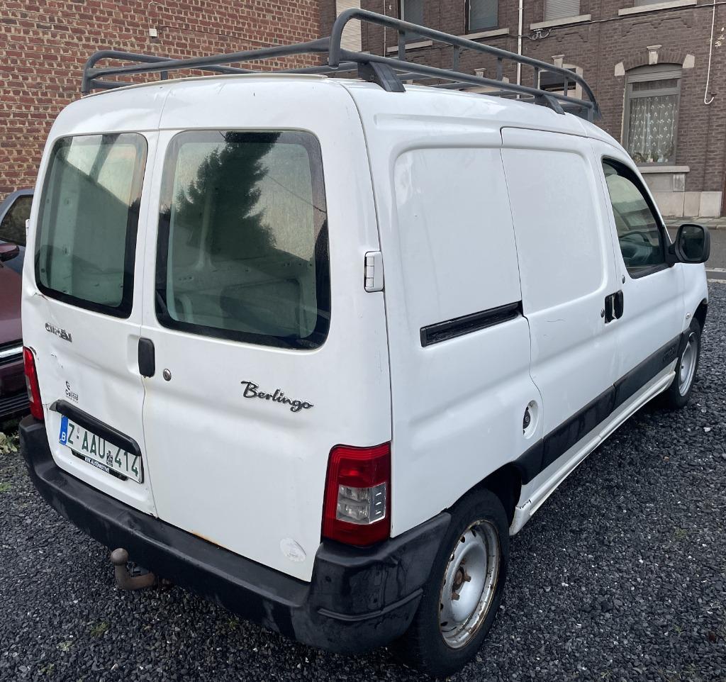 CITROEN BERLINGO 1.6 HDI 02/2011 Galeri Toit + Att-Rem CT OK, Entreprise, Berlingo, Diesel, Tissu