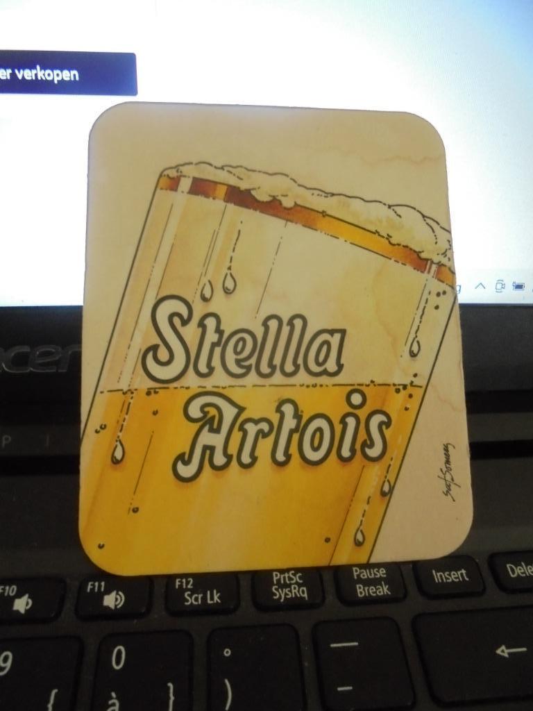 stella artois, Enlèvement ou Envoi, Utilisé, Sous-bock, Stella Artois