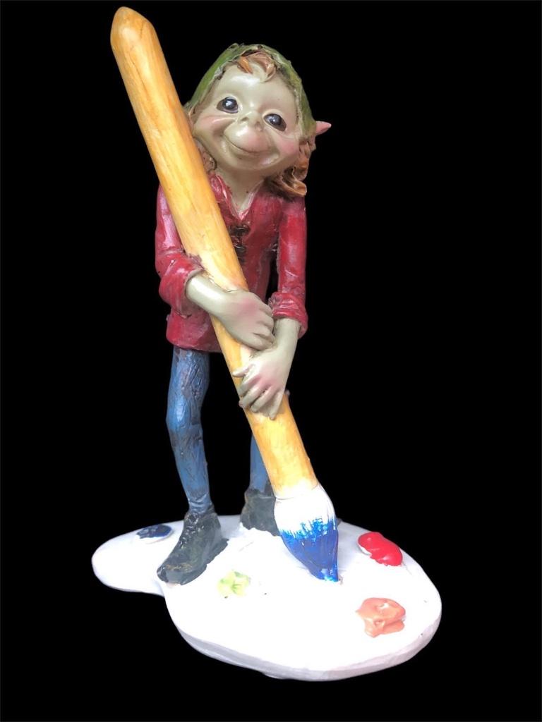 Figurine troll / gnome Pixies, Verzamelen, Ophalen of Verzenden, Gebruikt, Fantasy