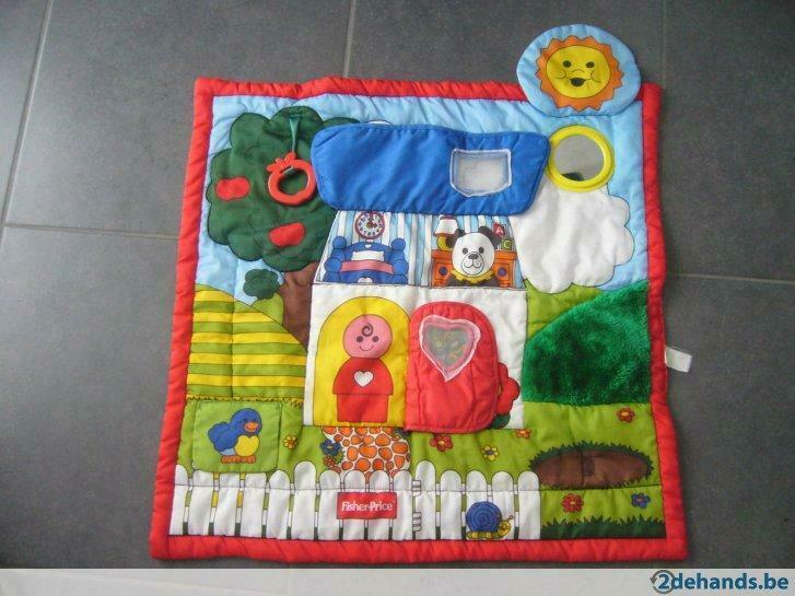vierkante speelmat Fisher Price, Kinderen en Baby's, Ophalen, Gebruikt