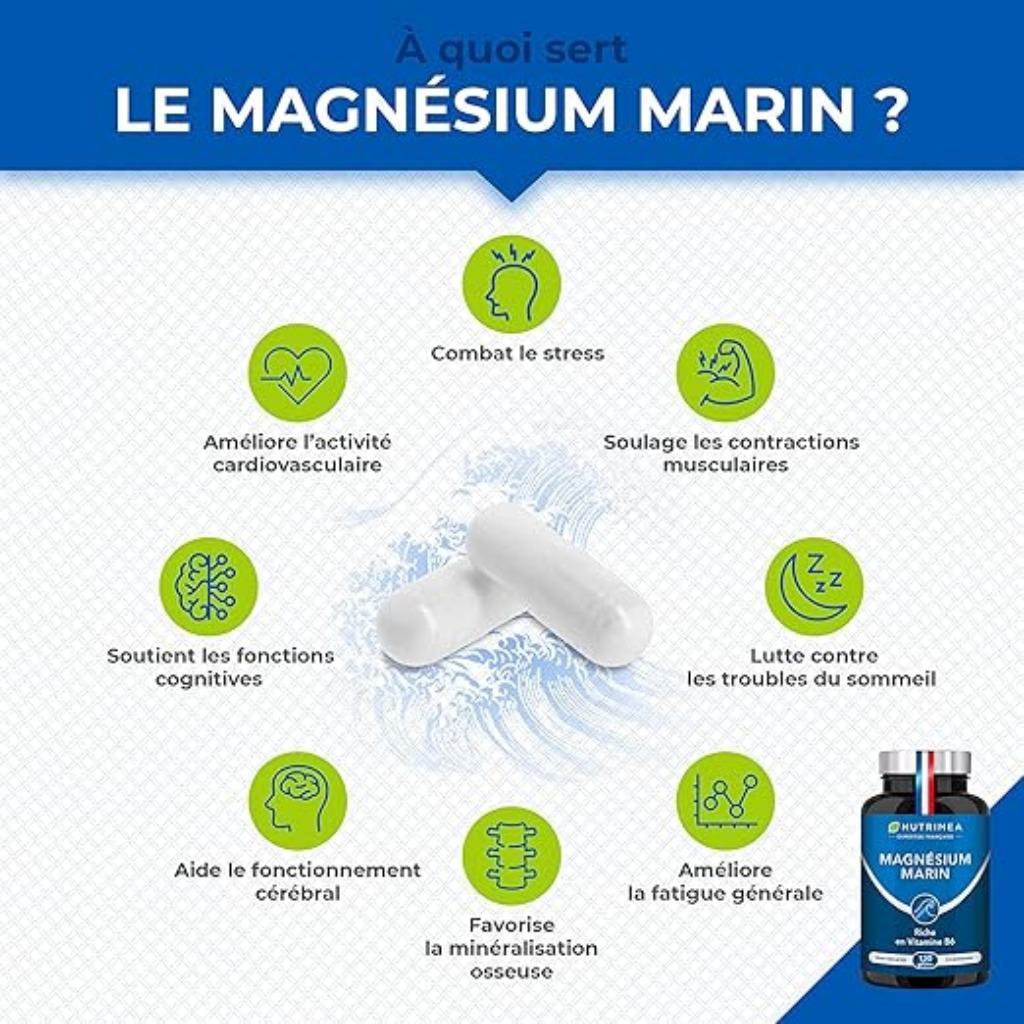 Marine Magnesium en Vitamine B6 GRATIS LEVERING, Verzenden, Nieuw, Overige typen