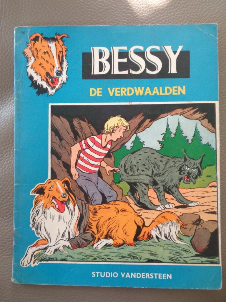 Bessy 36 - De Verdwaalden - 3e druk 1963, Livres, BD, Enlèvement ou Envoi