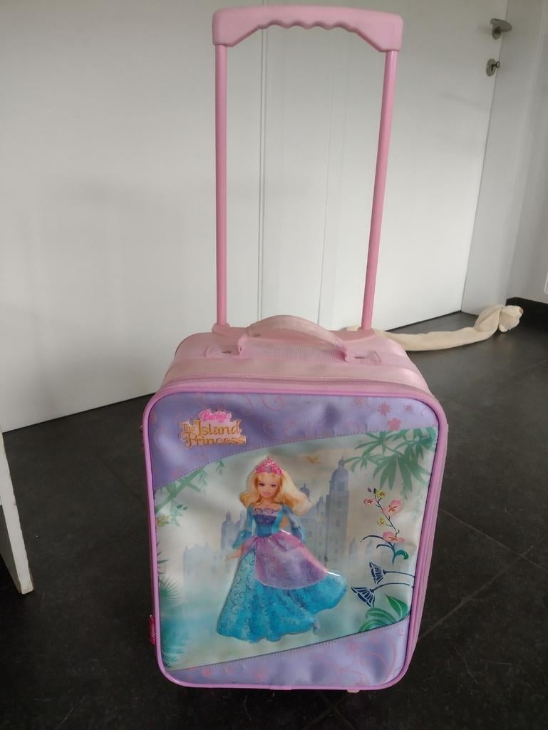 Koffer/ handbagage / trolley/ schooltas Barbie, Ophalen of Verzenden, Zo goed als nieuw