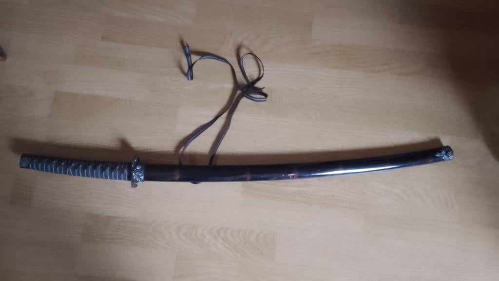 Sabre type samouraï, Enlèvement