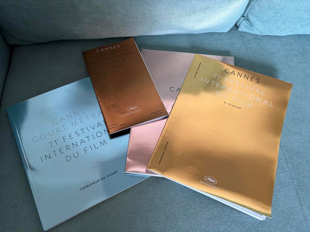 Catalogue officiel festival de Cannes 2018, Enlèvement ou Envoi, Comme neuf