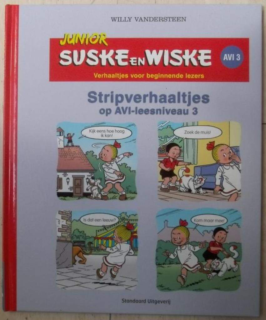 Junior Suske en Wiske - Stripverhaaltjes AVI-leesniveau 3, Ophalen of Verzenden