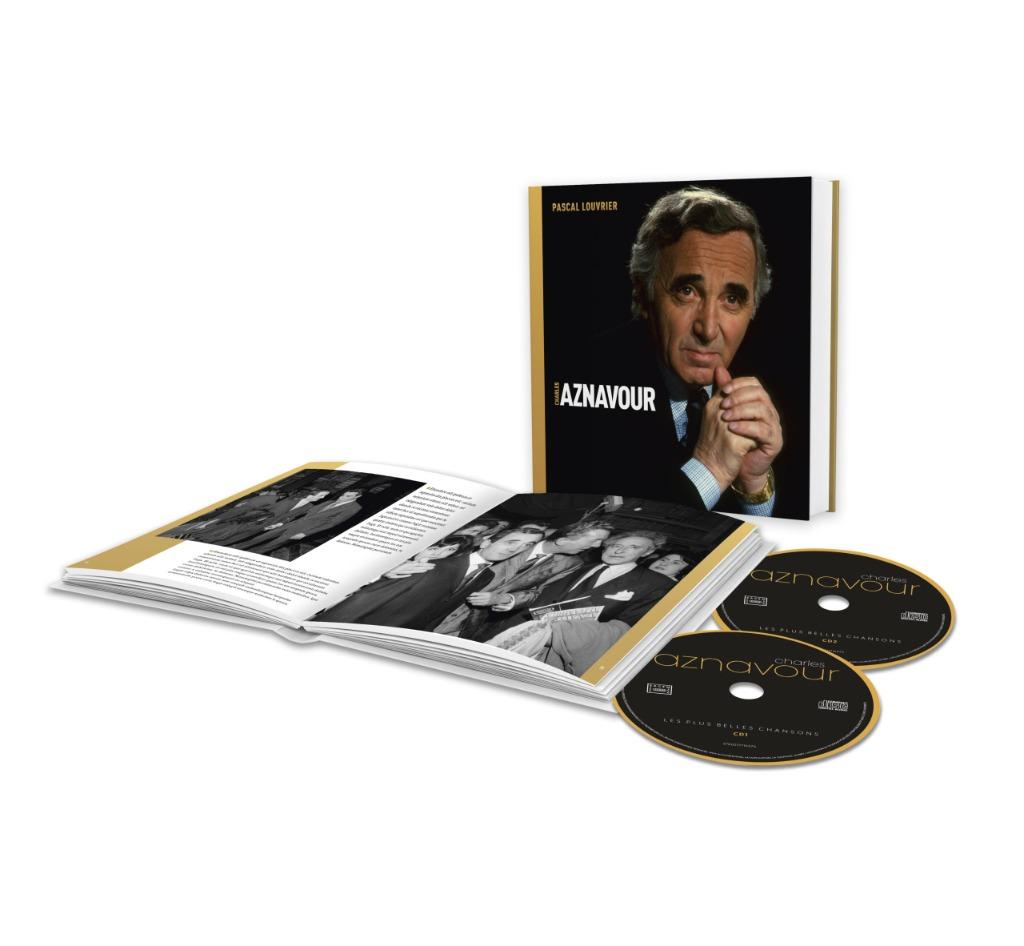 Charles Aznavour Coffret Edition Deluxe livre + 2CD neuf, Envoi, Neuf, dans son emballage