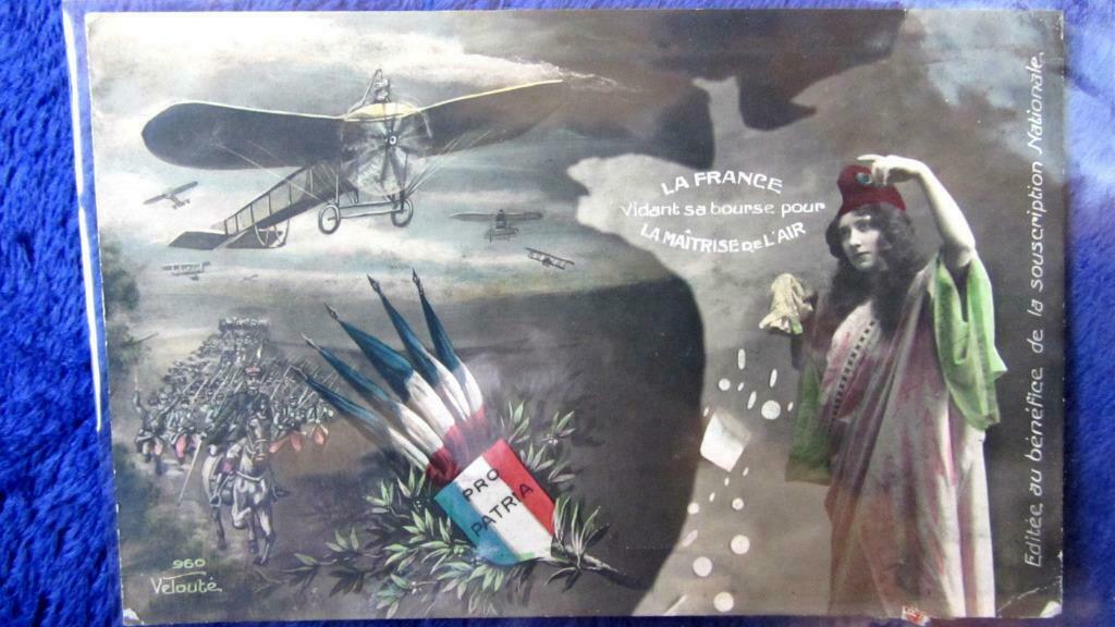 FANTASIE KAARTEN- MILITAIR-  1912, Verzamelen, Ophalen of Verzenden, Voor 1920, Gelopen, Overige thema's