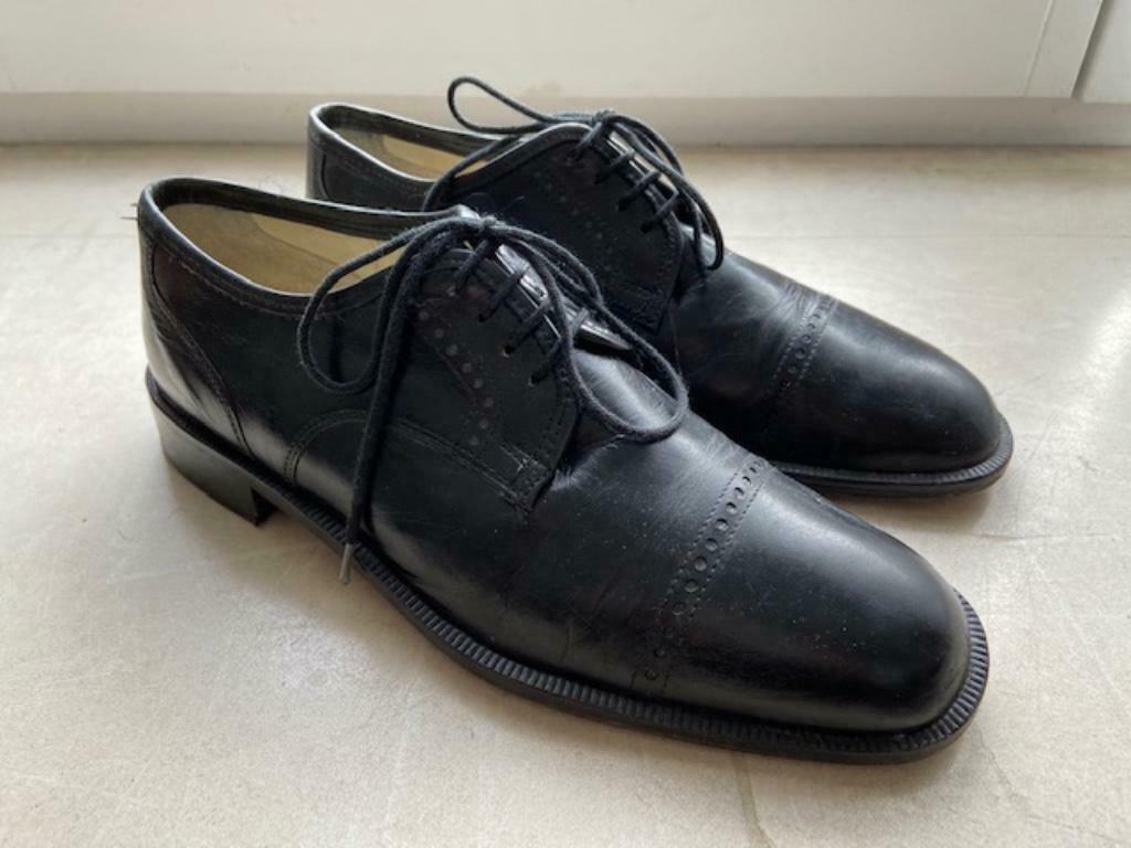 Chaussures homme en cuir noir SOOF BALDUCCI Pointure 40, Vêtements | Hommes, Chaussures, Enlèvement ou Envoi, Chaussures à lacets