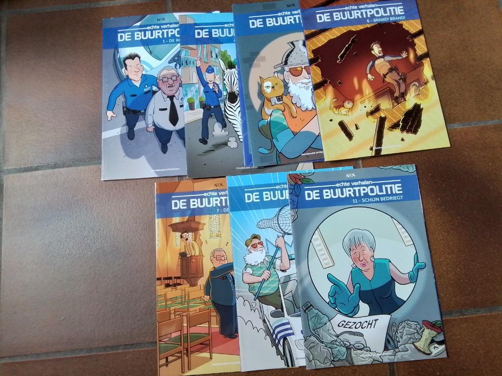 Strips: De buurtpolitie, Boeken, Stripverhalen, Meerdere stripboeken, Ophalen, Nieuw