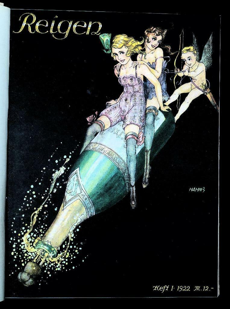 Reigen Blätter für galante Kunst - Jaargang 1922 Art Deco, Ophalen of Verzenden