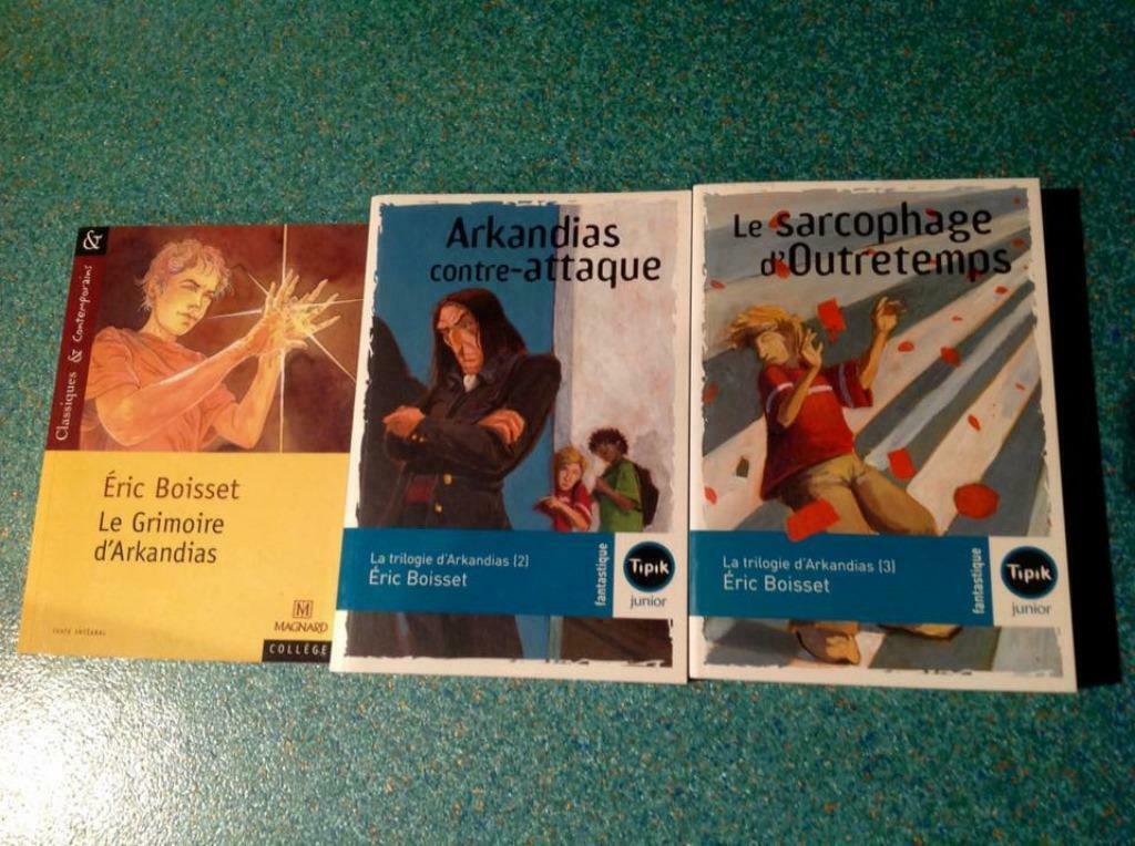 Le sarcophage d'Outretemps, Trilogie d'Arkandias, Enlèvement, Comme neuf