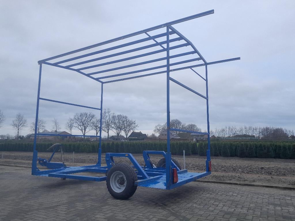 Hydaulische Platformkar, Ophalen, Gebruikt
