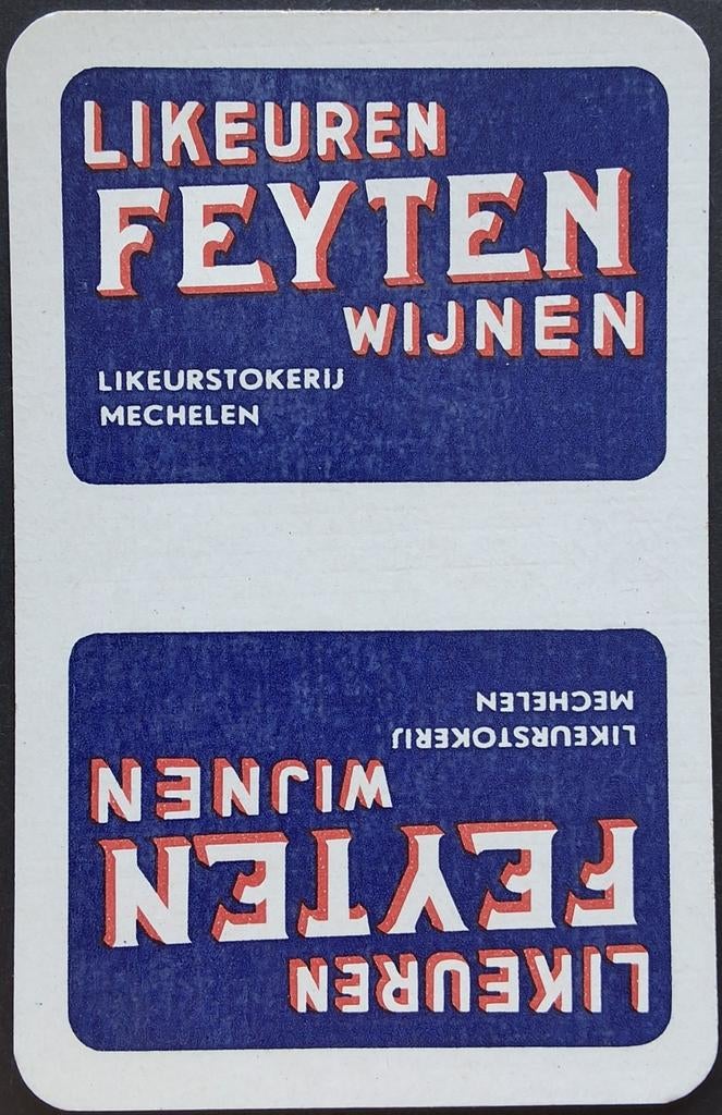 1 Speelkaart Feyten, Verzamelen, Ophalen of Verzenden