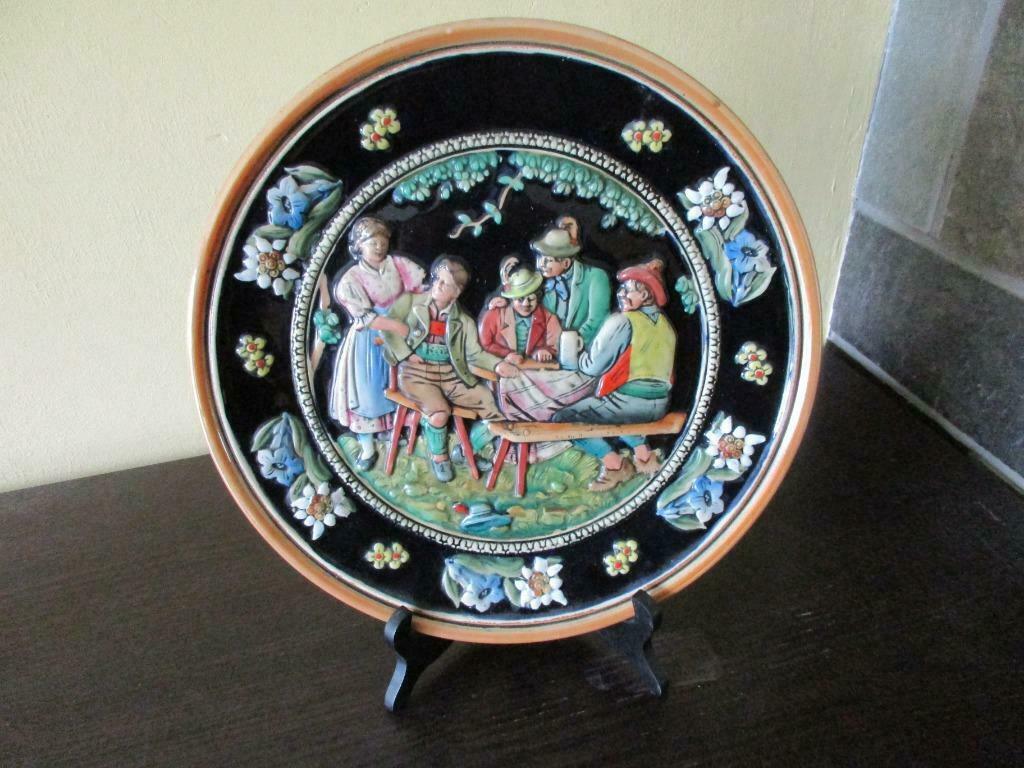 reliëf sierbord, Ophalen of Verzenden