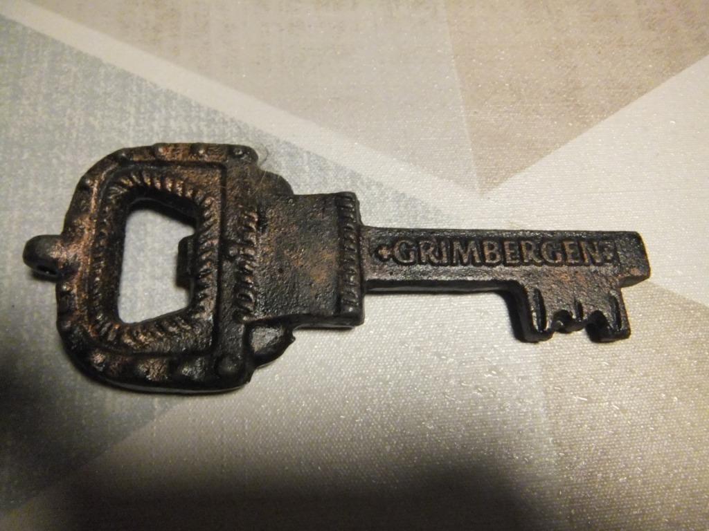 grimbergen ,flesopener, Ophalen of Verzenden, Zo goed als nieuw, Flesopener, Overige merken