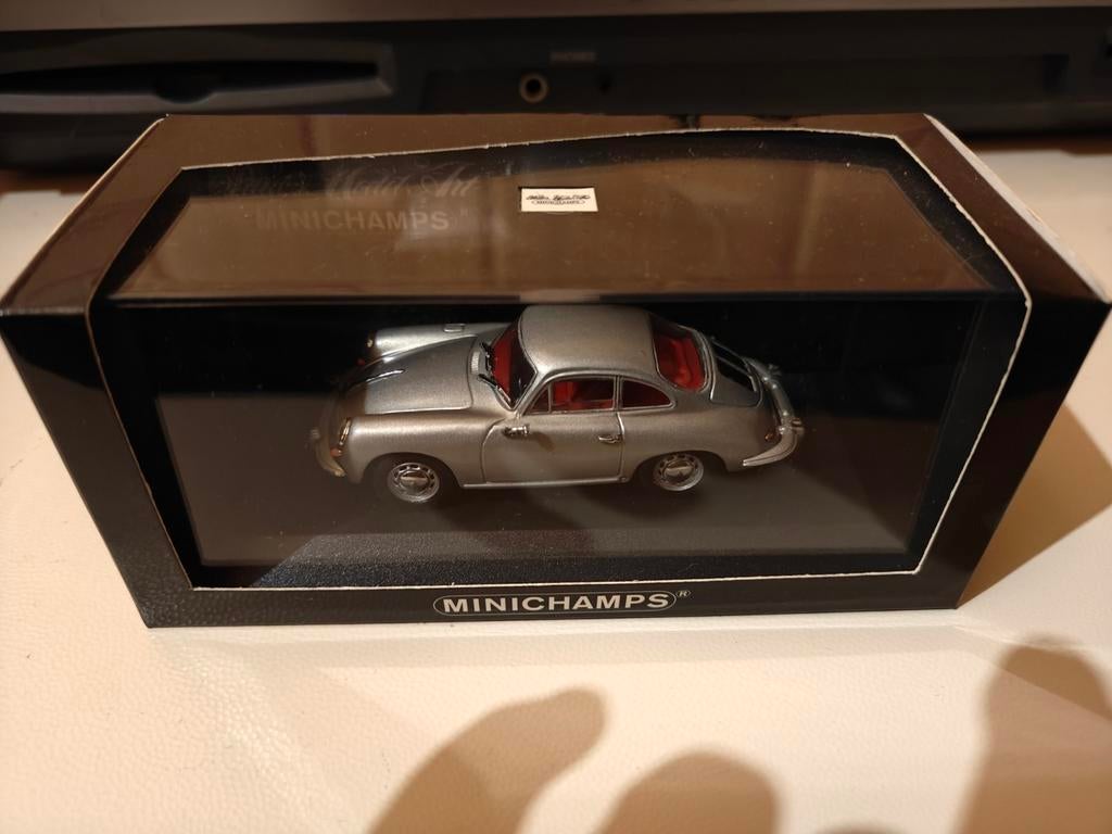 Minichamps Porsche 356 C Coupé 1/43 argent, Enlèvement ou Envoi, Neuf, MiniChamps