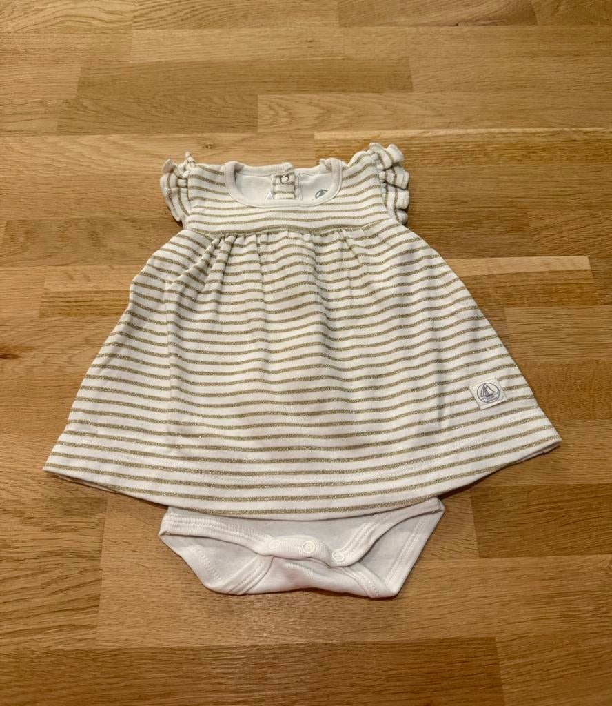 Baby jurkje body, Enfants & Bébés, Vêtements de bébé | Taille 56, Robe ou Jupe, Enlèvement ou Envoi, Comme neuf, Petit Bateau