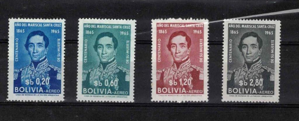 postzegels belgie bolivie luchtpost nrs 235/38 xx, Postzegels en Munten, Verzenden, Orginele gom, Zonder stempel, Postfris