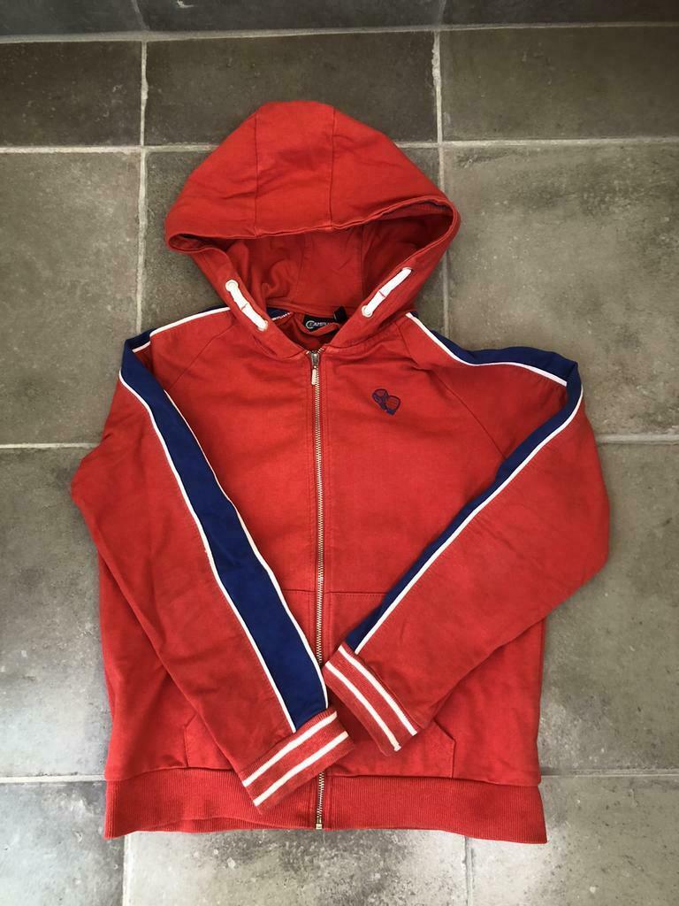 Trui met rits en kap Campus 12 (JBC) maat 146, Envoi, Utilisé, Fille, Pull ou Veste