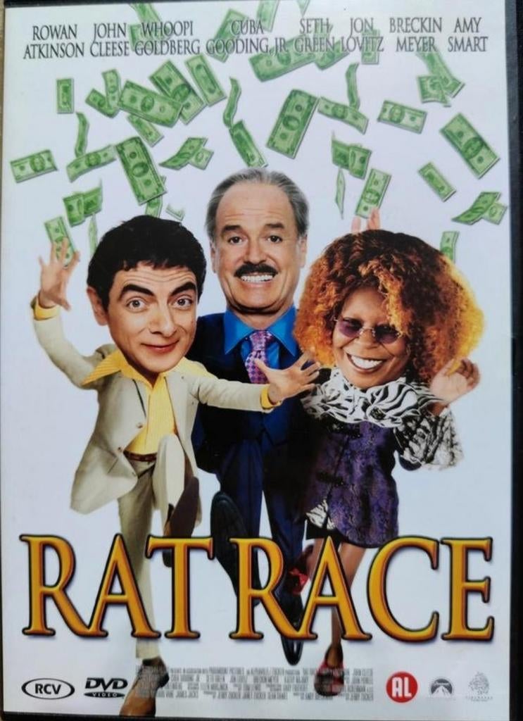Rat Race (2001) (John Cleese, Whoop Goldberg) DVD, Enlèvement ou Envoi, Comme neuf