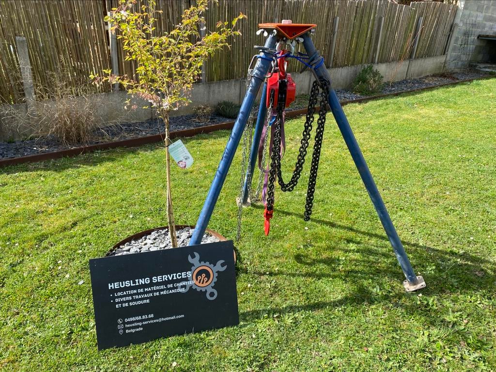 Location arrache souche 3t, Tuin en Terras, Hand-tuingereedschap, Zo goed als nieuw, Ophalen