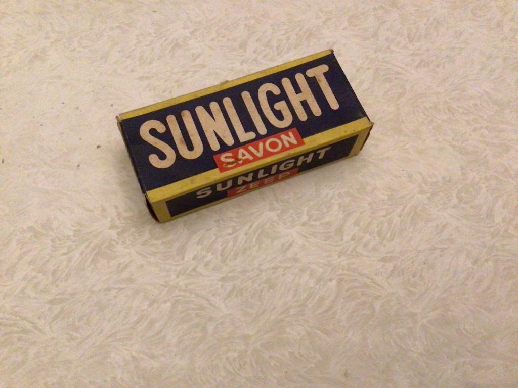 Originele sunlight zeep 1950-1960, Ophalen of Verzenden, Verpakking