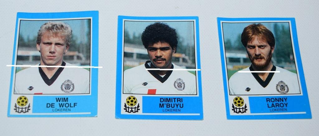 Panini / Football 87 / Lokeren / 3 stickers, Verzamelen, Sportartikelen en Voetbal, Verzenden, Nieuw, Poster, Plaatje of Sticker