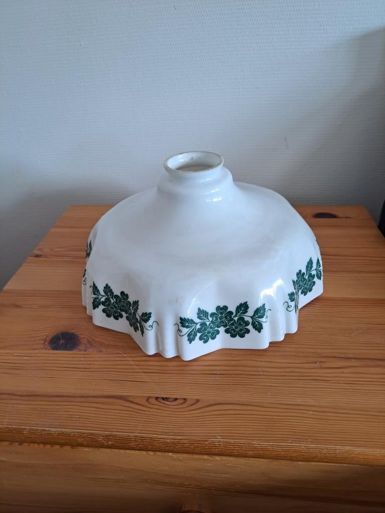 Porseleine lampenkap, Enlèvement, Comme neuf, Blanc