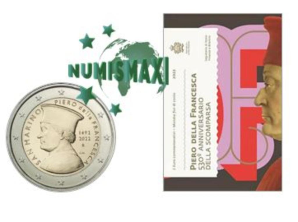 2 euros Saint-Marin 2022 Piero della Francesca, Enlèvement ou Envoi, Saint-Marin, 2 euros