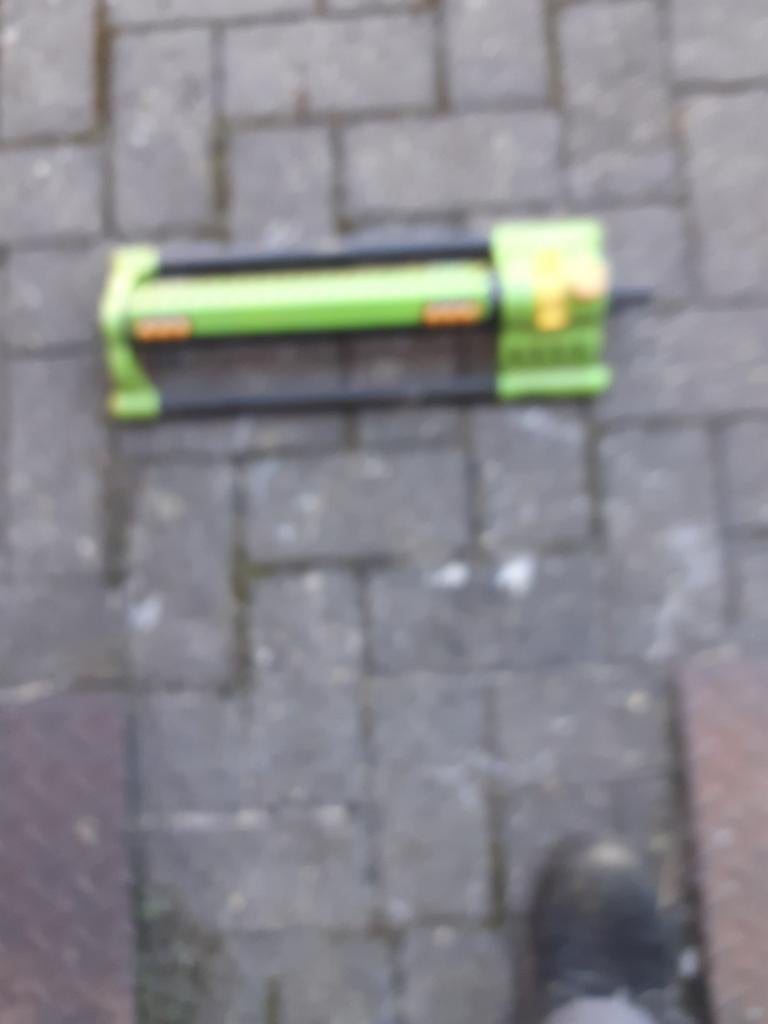 Gazonsproeier, Ophalen, Gebruikt