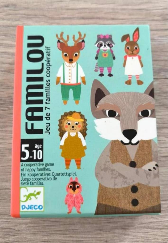 FAMILOU jeu de 7 familles Djeco, Ophalen