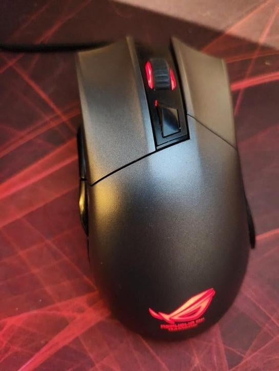 Asus Gladius Optical Gaming Mouse P501, Souris, Asus, Enlèvement ou Envoi, Comme neuf