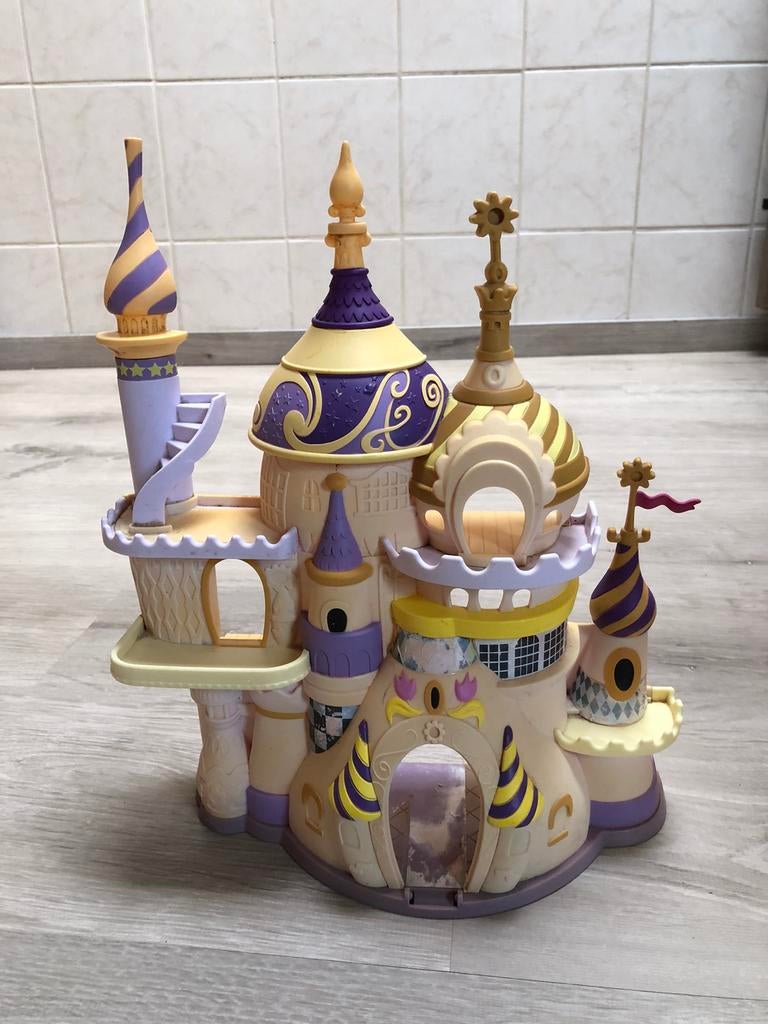 Speelkasteel Canterlot van my Little pony, Ophalen, Zo goed als nieuw
