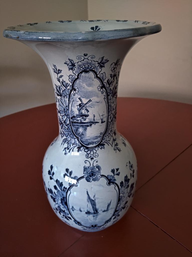 VAAS DELFTS BLAUW TE KOOP, Enlèvement
