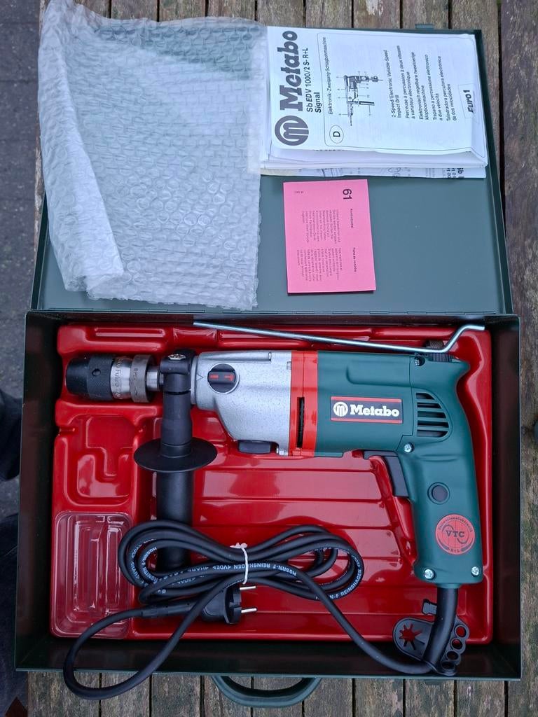 Metabo: klopboormachine (nieuw), Ophalen, 600 watt of meer, Boor- en/of Breekhamer, Nieuw