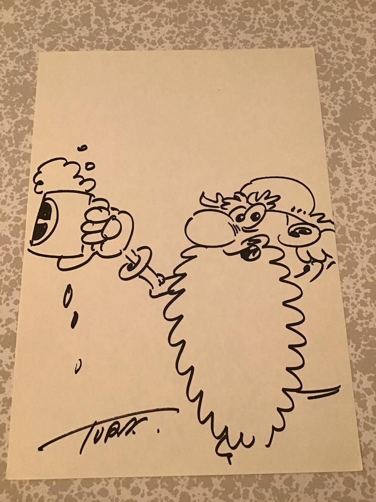 Dessin Léonard de Turk