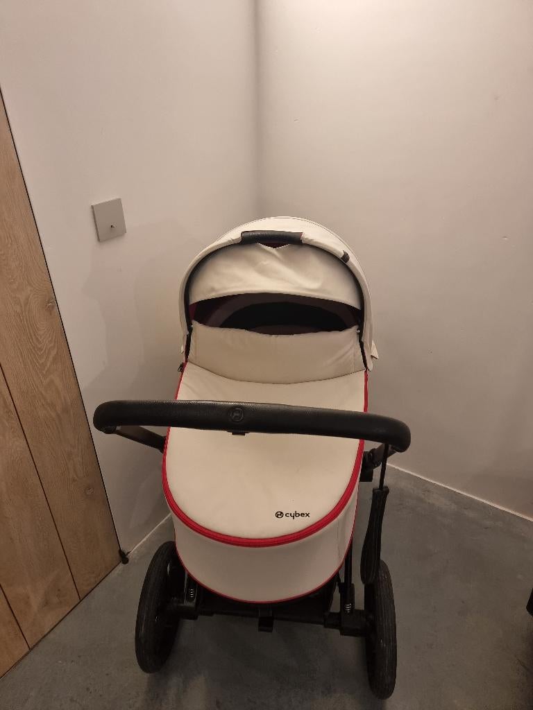 Poussette combinée, poussette, maxicosi, siège auto CYBEX !, Autres marques, Pneus, Enlèvement, Utilisé