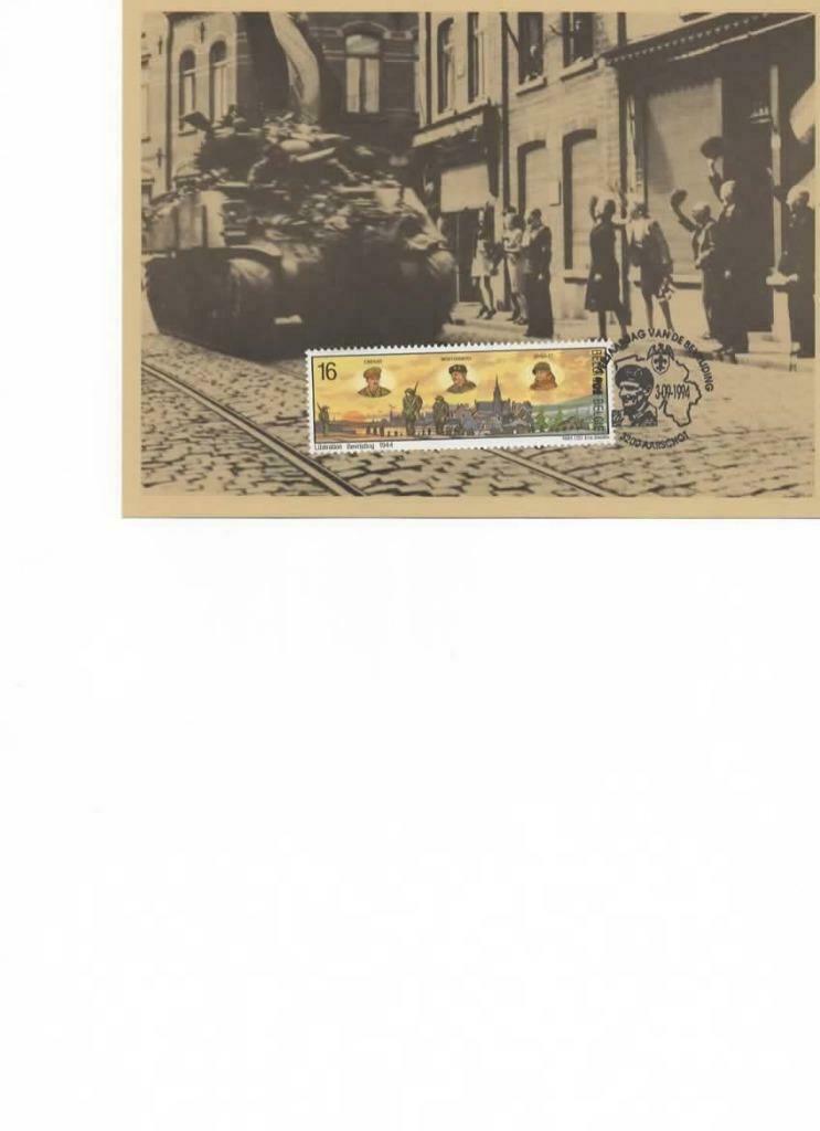 België OBP 2571 op herdenkingskaart, Met stempel, Ophalen of Verzenden, Gestempeld, 1e dag stempel