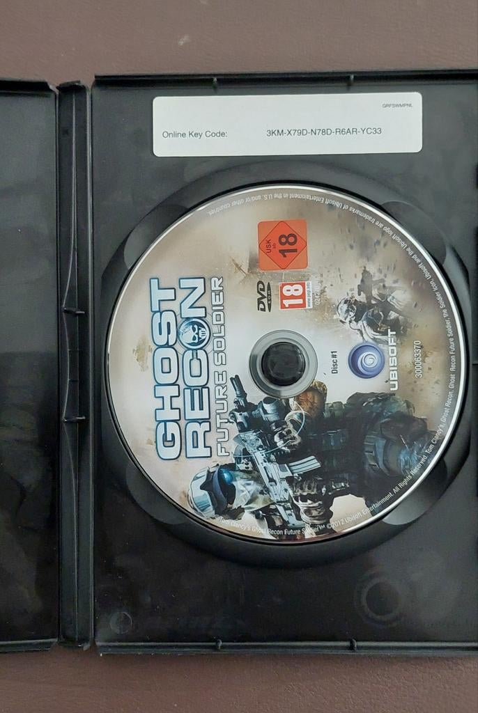 PC DVD ROM. Tom Clancy's Ghost Recon Future Soldier, Ophalen of Verzenden, Zo goed als nieuw