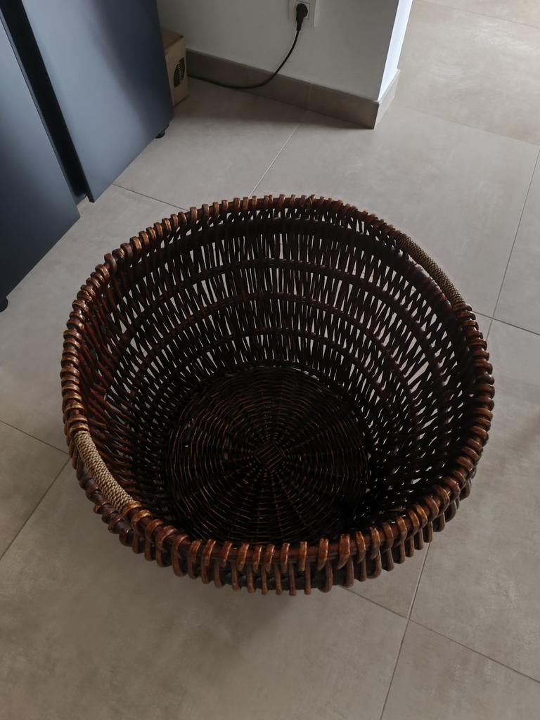 Panier en osier, Maison & Meubles, Enlèvement, Comme neuf, Osier, Panier