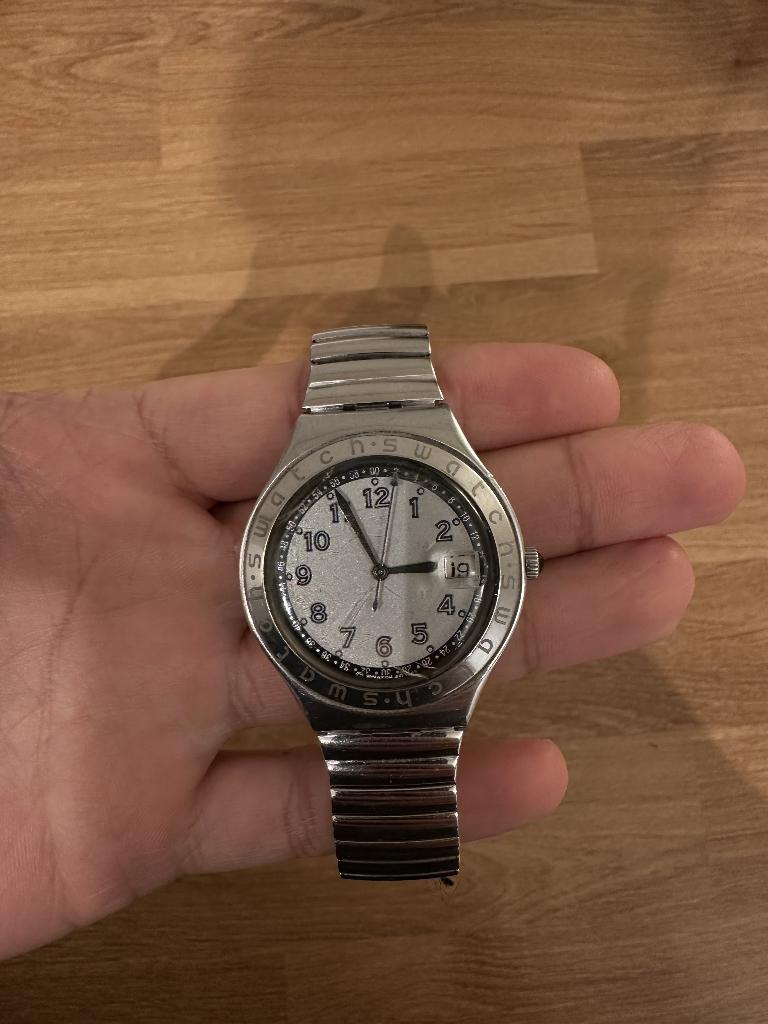 Vintage Horloge, Handtassen en Accessoires, Horloges | Heren, Ophalen, Gebruikt, Polshorloge