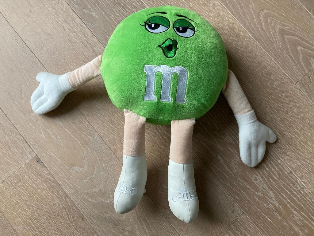 Gros câlin/gadget vert M&M, Enlèvement ou Envoi, Comme neuf, Autres types