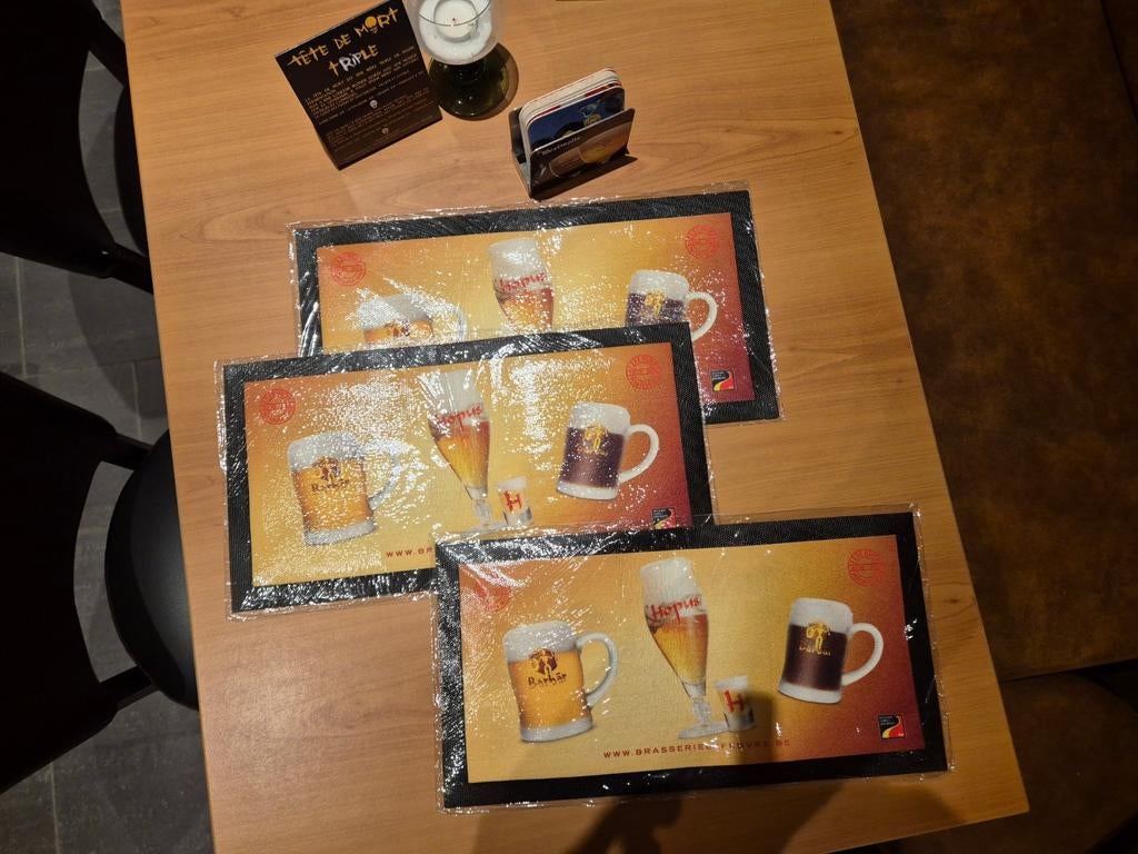 Barbar toogmatjes, Verzamelen, Biermerken, Ophalen of Verzenden
