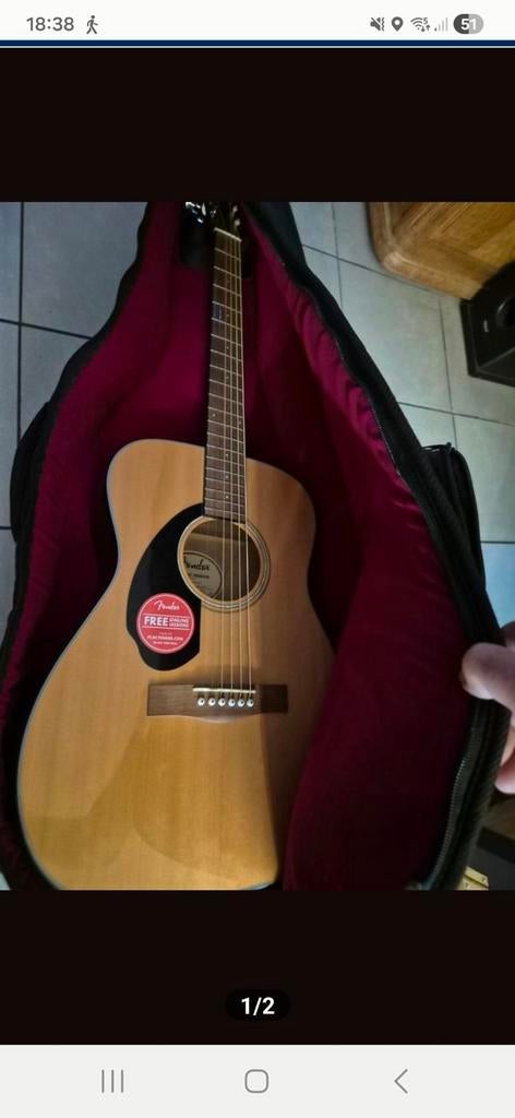 Guitare pour gaucher Fender, Musique & Instruments, Enlèvement