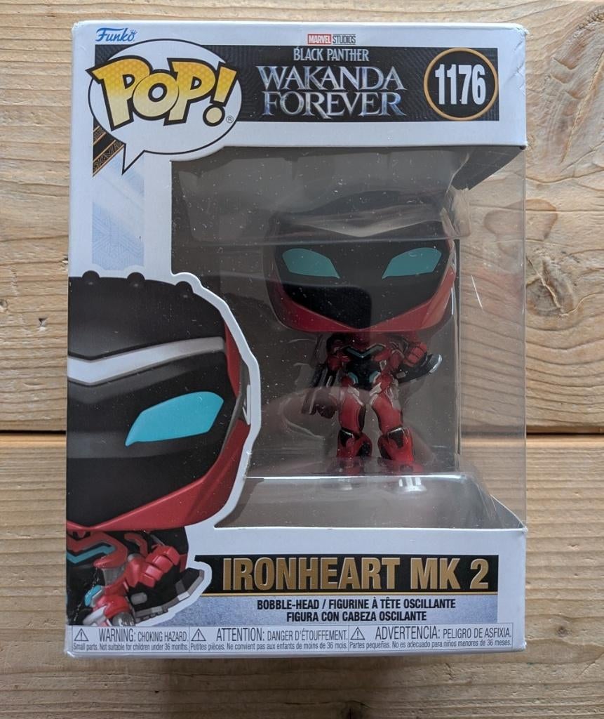Funko Pop! verzamelfiguur van Ironheart MK 2 (nummer 1176), Ophalen of Verzenden, Nieuw
