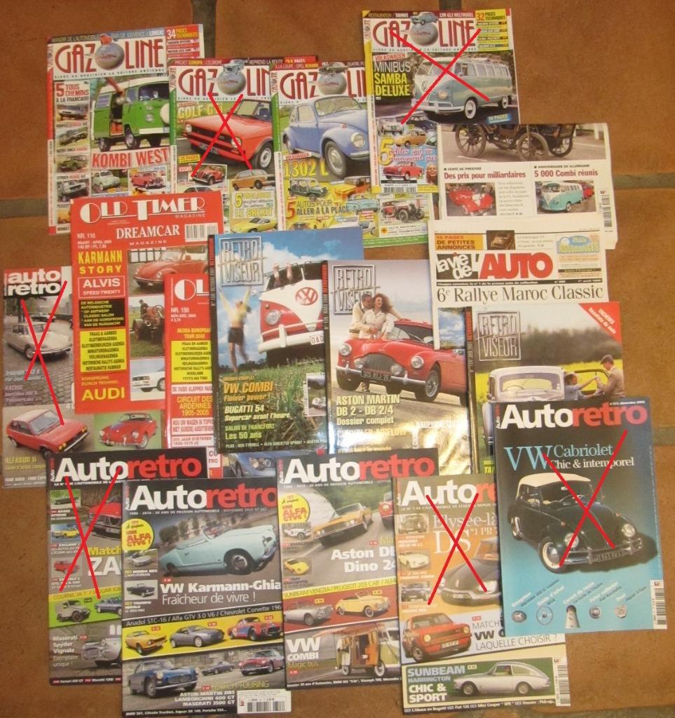 VW- oldtimermagazines (11 stuks), Ophalen, Zo goed als nieuw