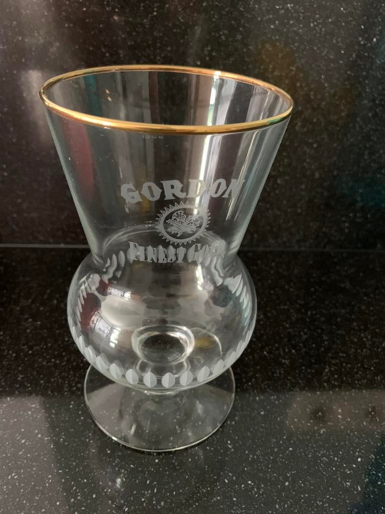 Bierglas Gordon Finest Gold, Ophalen, Nieuw, Bierglas