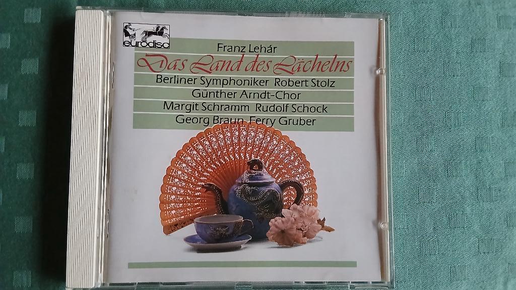 CD Franz Lehar, Das Land des Lächelns, Cd's en Dvd's, Ophalen, Zo goed als nieuw, Opera of Operette